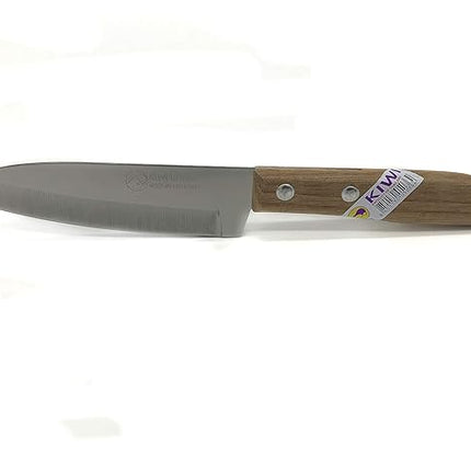 Kiwi 4" Sharp Pairing Knife, with wood Handle # 503