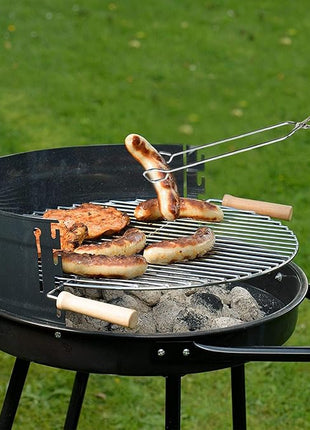 Extra Long Scissor Tongs 16-Inch Stainless Steel Barbecue Grilling Tongs