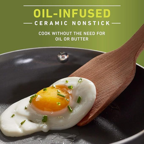 Calphalon® Classic™ Oil-Infused Ceramic 11-Piece Cookware Set