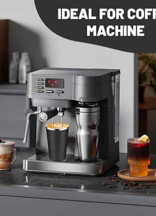 Insulated Coffee Tumblers with Flip Lid 12oz / 17oz, Stainless Steel Travel Coffee Mug Leak Proof, Vacuum Insulated Coffee Mug Reusable Cup, Keeps Cold and Hot for Coffee Tea