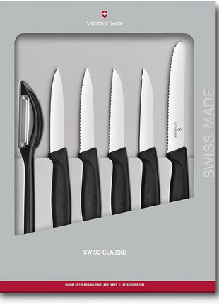 Swiss Classic Paring Knife Set, 6-Piece