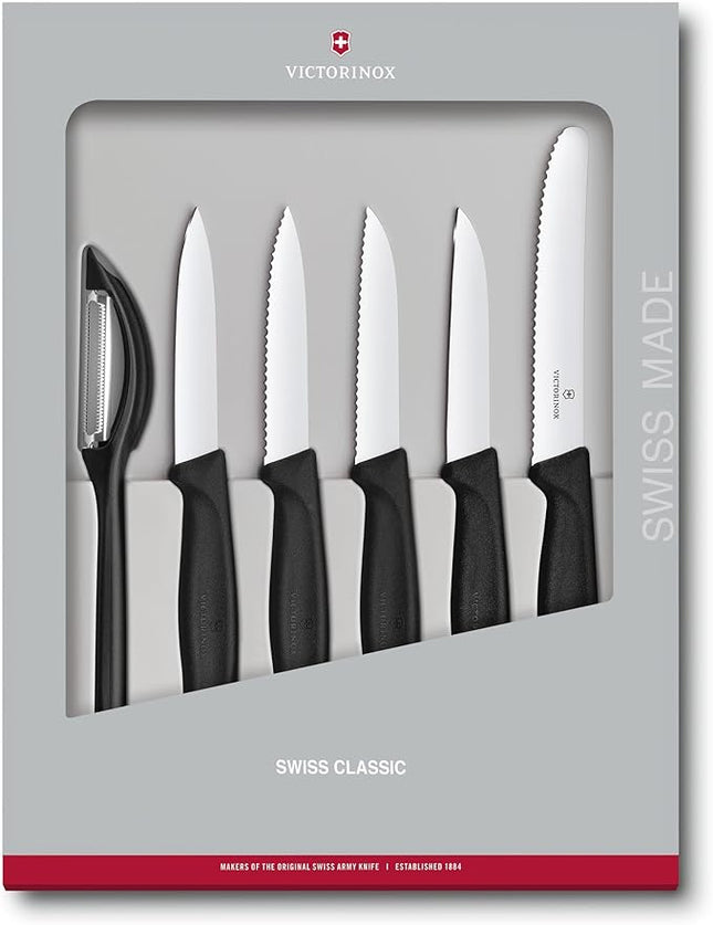 Swiss Classic Paring Knife Set, 6-Piece