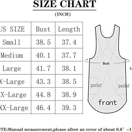 Apron for Womens Cotton Linen Apron Cross Back with Pockets Pinafore Dress for Baking Cooking