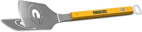 YouTheFan NFL 18" Stainless Steel Sportula (Spatula) with Bottle Opener