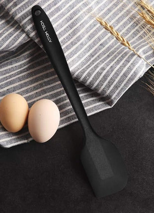 8 Inch Silicone Spatula Set, Food Grade High Temperature and Heat Resistant Spatulas, Dish-wash Safe, Rubber Kitchen Spatulas, Non-stick(Set of 4)