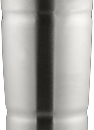 Bubba Brands Envy S Vacuum-Insulated Stainless Steel Tumbler, 24oz with Lid and Straw, BPA-Free, Ideal for Iced Coffee or Water, Travel-Friendly, Steel/Clear (Pack of 2)