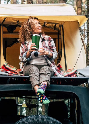 20oz Tumbler Bulk Stainless Steel Vacuum Insulated Tumblers with Lid Double Wall Travel Mug,Powder Coated Coffee Cup, Suitable for Ice Drinks and Hot Beverage (Dark green 12pack)