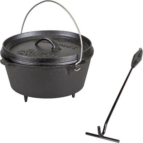 Stansport Pre-Seasoned Cast Iron Dutch Oven