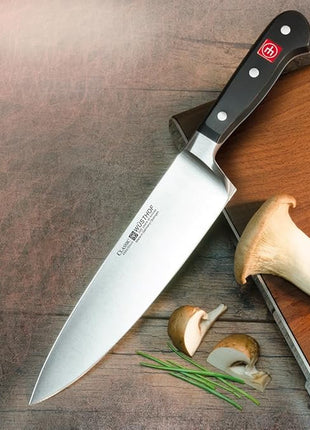 WÜSTHOF Classic 8 Inch Chef’s Knife,Black,8-Inch