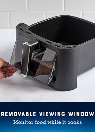 Oster 6 Quart Digital Air Fryer with Window, Large Capacity Airfryer for Easy Cooking