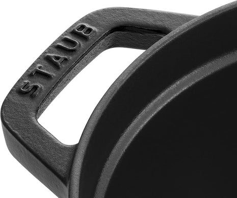 STAUB 40509-322-0 Cocotte Oval 33cm Black