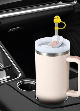 8S Straw Cover for Stanley Cup, Silicone Straw Topper for Stanley Cup 30&40oz with Tumblers, 10mm 0.4in Lid Accessories (Reusable)