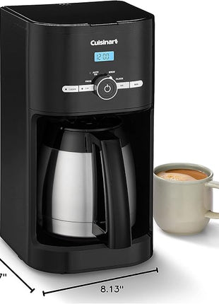 Cuisinart 10-Cup Thermal Classic™ Coffeemaker, Black with Thermal, 10-Cup, Programmable, DCC-1170BKNAS