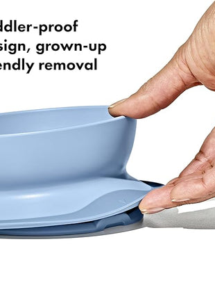 OXO Tot Stick and Stay Suction Bowl - Dusk