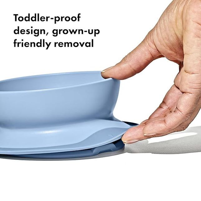 OXO Tot Stick and Stay Suction Bowl - Dusk