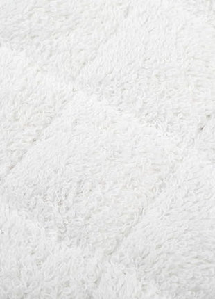 100% Cotton Kitchen Everyday Basic Terry Pot Holder Heat Resistant Coaster Potholder for Cooking and Baking Set of 5 White