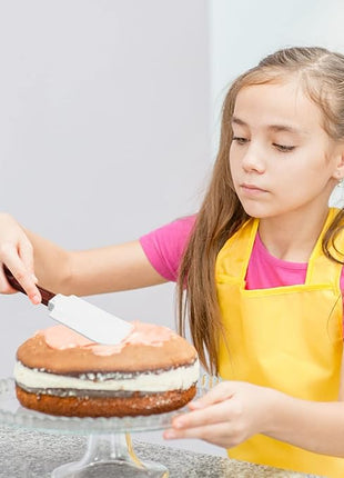 High-Temp Silicone Spatulas, 10'' Commercial Spatula 500°F Heat-Resistant Non-Stick Silicone Scraper, Set of 2 (10-Inch, NSF)