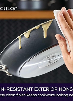 Circulon A1 Series with ScratchDefense Technology Nonstick Induction Frying Pan/Skillet, 10 Inch, Graphite