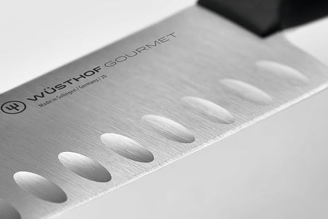 WÜSTHOF Gourmet 5" Santoku & 10" Black Cutting Mat Set