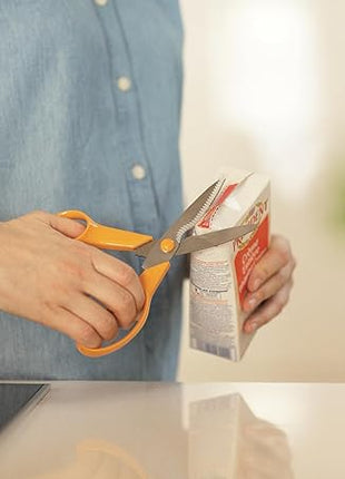 Fiskars Kitchen Scissors, Total Length: 18 cm, Quality Steel/Synthetic Material, Classic, 1000819