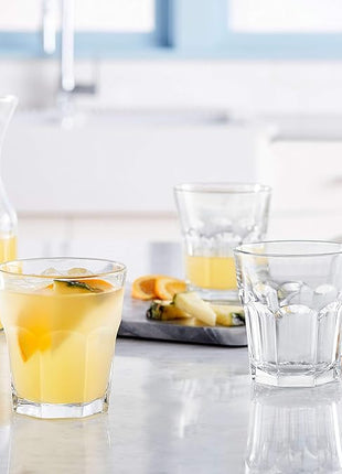 Libbey Gibraltar Rocks Glasses, Set of 12, 12 oz (5243)