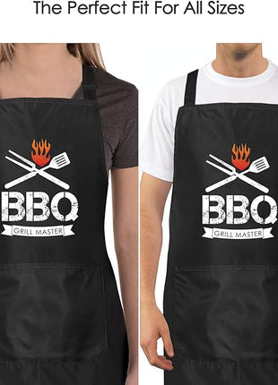 Funny Cooking Aprons for Men Gifts for Dad Husband Boyfriend Brother Unique Birthday Gifts for Men Women BBQ Grilling Apron