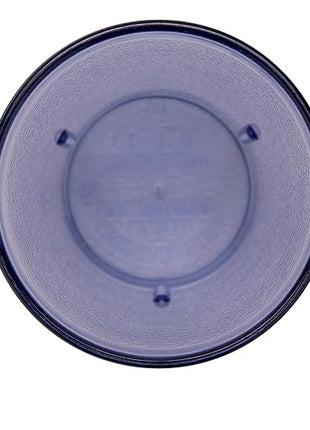 G.E.T. 6608-1-BL-EC Heavy-Duty Plastic Restaurant Tumblers, 8 Ounce, Blue (Set of 4)