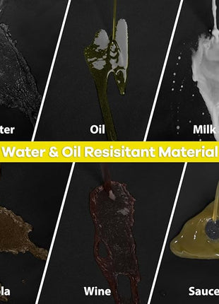 ROTANET Extra Large Apron for Men Adjustable Bib Aprons with 2 Pockets Cooking Kitchen Women Chef Water & Oil Resistant