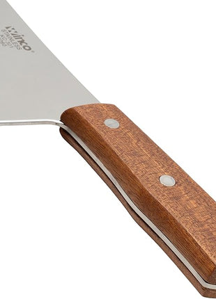 Winco 8" Heavy Duty Chinese Cleaver with Wooden Handle, 3-1/2″