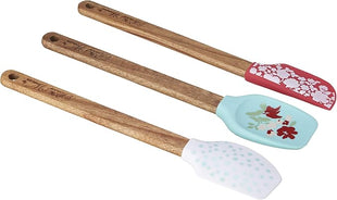 Pioneer Woman 3-Pack 8-Inch Silicone Mini Spatula Set