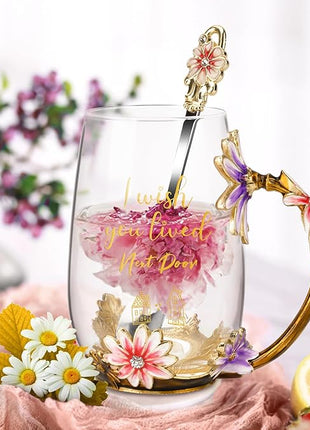 Friendship Gifts for Friends Best Friend Birthday Gifts for Women,Her,BFF,Sisters,Besties Unique Tea Cup