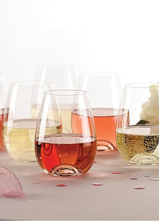 Lenox Tuscany Classics Stemless Glass Set, Buy 4 Get 6, 2.6 LB, Clear
