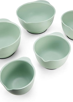 KitchenAid Classic Mixing Bowls, Set of 5, Pistachio