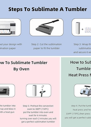 MURRICON Sublimation Tumblers 20 oz Skinny Straight,Stainless Steel Sublimation Blanks Skinny Tumbler,Double Wall Vacuum Insulated Tumblers,with lid and straw,10 Pack