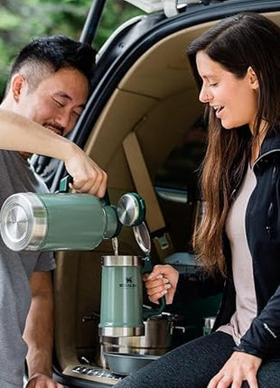 STANLEY Classic Bottle Opener Beer Stein 24 oz | Flip Up Lid and Heavy Duty Handle with Built In Bottle Opener | Insulated Stainless Steel Beer Mug | BPA-Free