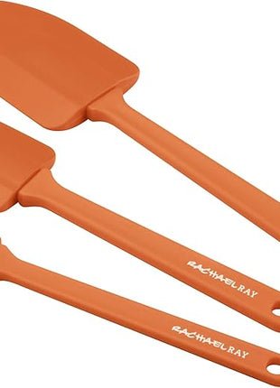 Rachael Ray 3-Piece Spatula Utensil Set, Orange