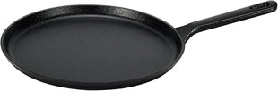 Amazon Basics Pre-Seasoned Cast Iron 5 Pieces Kitchen Pots and Pans Cookware Set, Black, 14.17 x 12.2 x 10.63 in