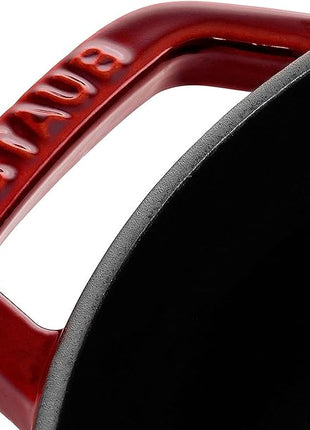 Staub Cast Iron 2.75-qt Round Cocotte - Grenadine, Made in France