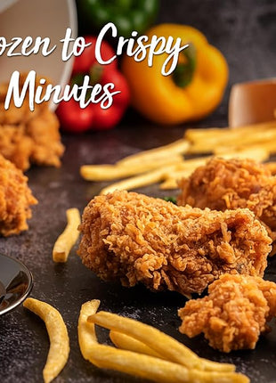 DEIME Air Fryer 3 Qt, Small Airfryer Digital Space Saving Compact, Bake, Reheat, Roasts for Quick Easy Meals, Mini Compact & Quiet, Nonstick & Dishwasher Safe Basket (Black)