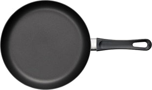 Scanpan Classic 9.5 inch Nonstick Fry Pan – Compatible with Gas and Electric Stovetops, Metal Utensil Safe, Oven Safe to 500°F, Dishwasher Safe, Black