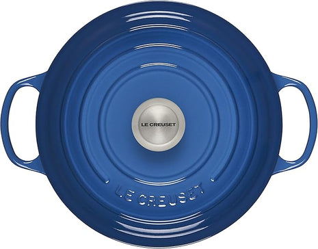 Le Creuset Enameled Cast Iron Signature Round Dutch Oven, 5.5 qt., Marseille