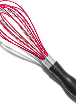 OXO Good Grips 9-Inch Silicone Whisk - Red
