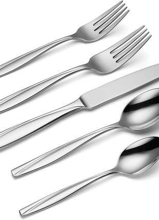 Oneida Camlynn Mirror 20 Piece Everyday Flatware Set, Service for 4