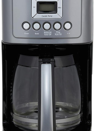 Cuisinart Coffee Maker, 14-Cup Glass Carafe, Fully Automatic for Brew Strength Control & 1-4 Cup Setting, Stainless Steel, DCC-3200GMP1, Gunmetal
