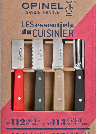 Opinel Essentials Kitchen Knives Box Set - Loft