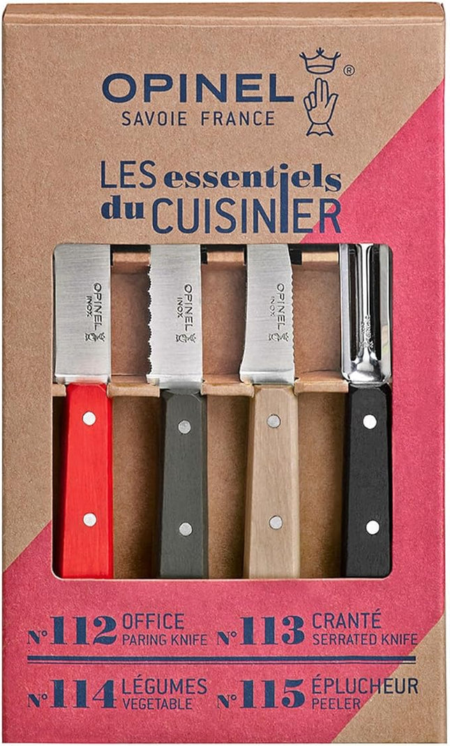Opinel Essentials Kitchen Knives Box Set - Loft