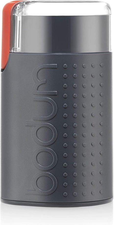 Bodum Bistro Electric Blade Coffee Grinder, Gray