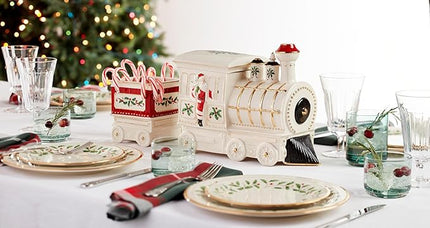 Lenox 894179 Holiday Train 5-Piece Serving Set, Christmas Decor