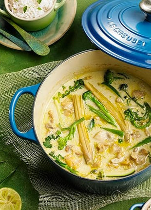 Le Creuset Enameled Cast Iron Signature Round Dutch Oven, 13.25 qt., Marseille