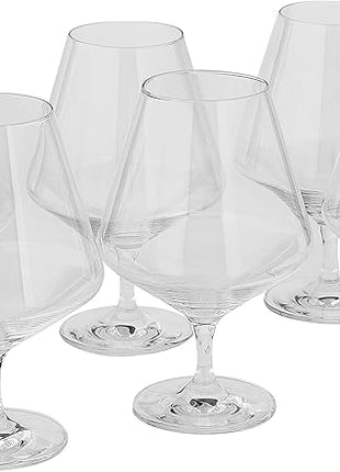 ZWIESEL GLAS Pure Cognac Glass (Set of 6), Dishwasher-Safe Tritan Crystal Glasses, Made in Germany (21 Ounce)